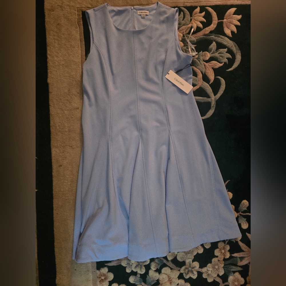 Calvin Klein Soft Blue Dress